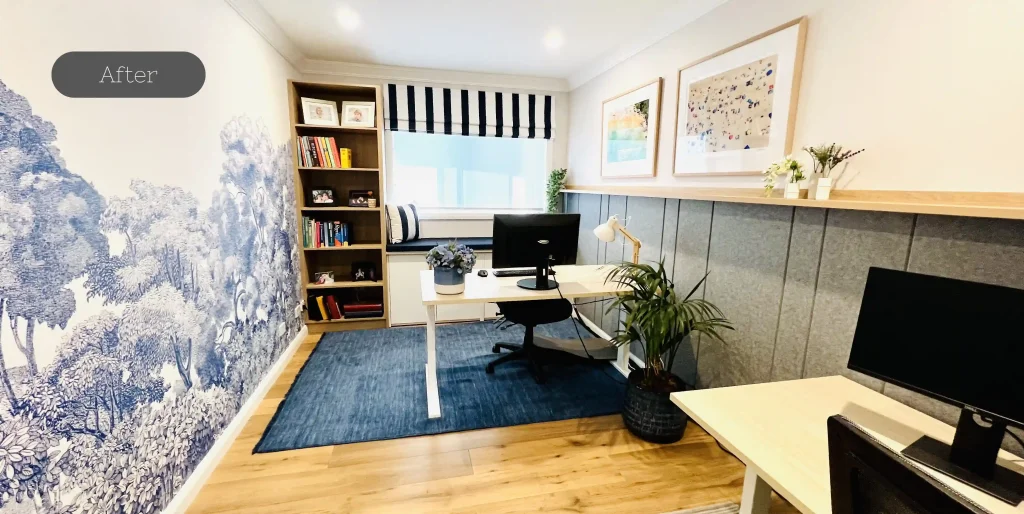 Home office in Forestville interior design expertise