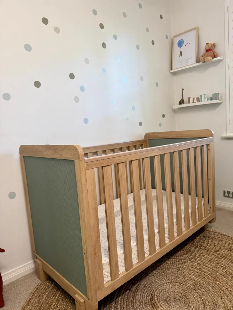 sage green Kuba cot