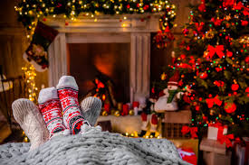 christmas living room