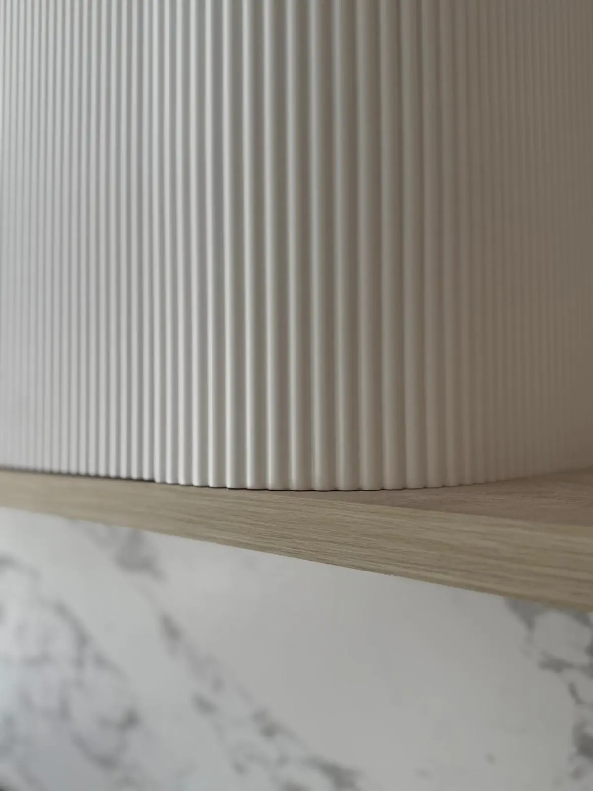 fluted